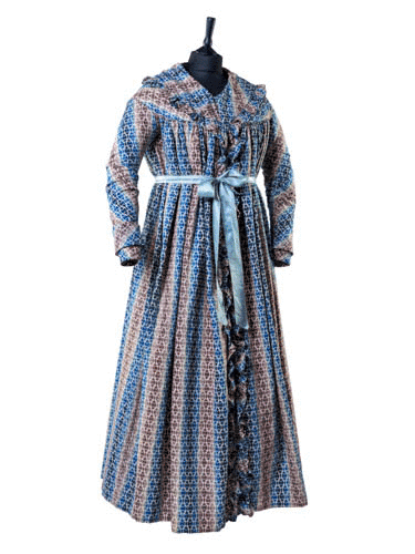 1B-Wool-18018-ombre-printed-wool-morning-dress-c1840s